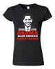 Junior President Barack Obama Made America Great Again USA DT T-Shirt Tee Unisex T-Shirt