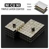 Magneti al Neodimio Potenti 5x5x5mm N35 NdfeB Magneti Permanenti Blocco Super Forti Magneti per Frigorifero Fai da Te