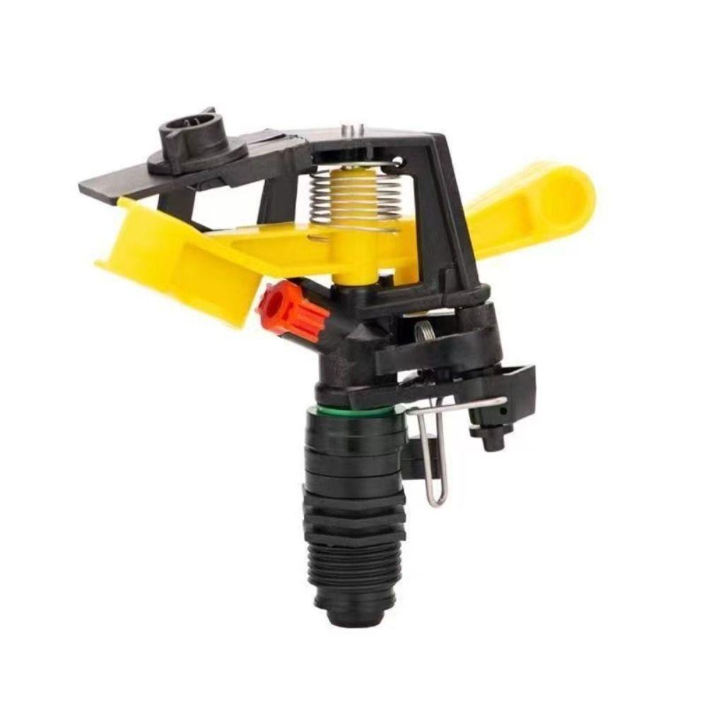 360 Degrees Rotary Watering Nozzle Adjustable Lawn Irrigation Tool Impact Sprinkler Garden