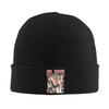 Funny Girl Dinner Graphic Love and Deepspace Beanie Hats Bonnet Hats Female Male Gym Knitting Hat Winter Thermal Elastic Caps