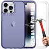 Case + Tempered Glasses - BOOLING - iPhone 14 Pro Max - Soft TPU - Ultra Strong Protection