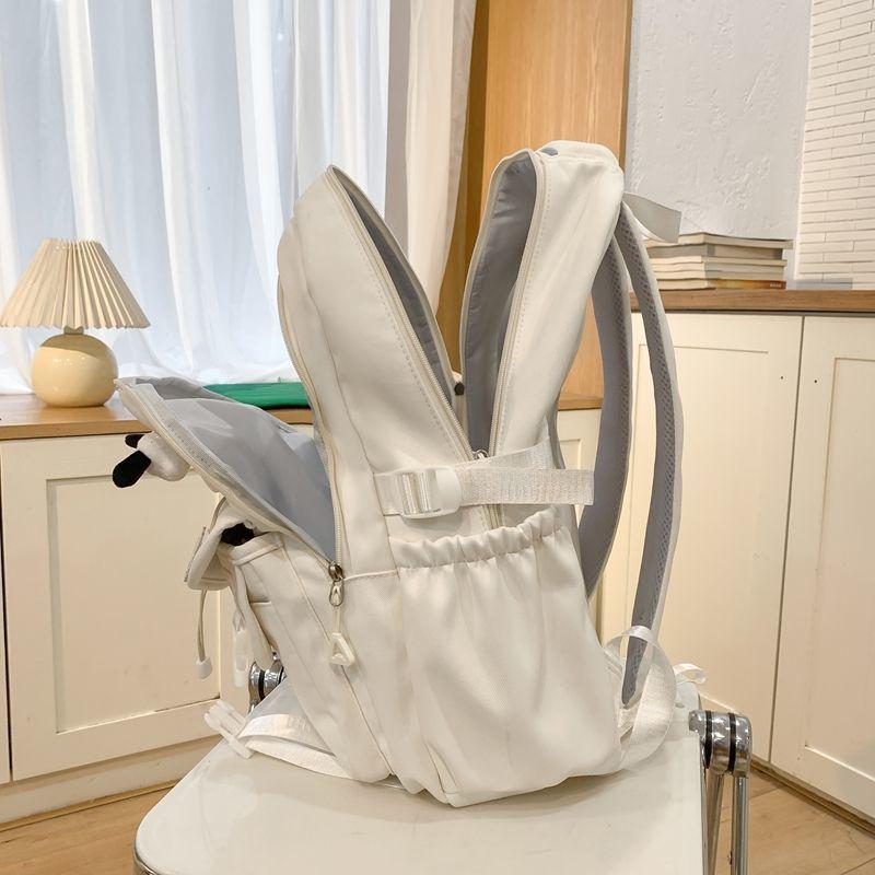 1pcs / 2 Pcs School Bags for Teenage Girls Red  Alphabet Cute Gift Students Bookbag Letters Travel Waterproof Bagpack