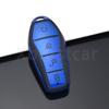 TPU Leather Key Shell For BYD Tang EV600 Han EV Yuan PLUS ATTO 3 Song PLUS Pro MAX DMI MAX Qin Car Key Case Cover Accessories
