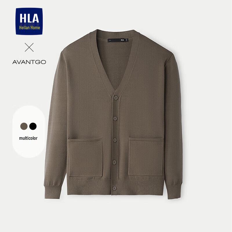 

HLA Men s V-Neck Knit Cardigan S