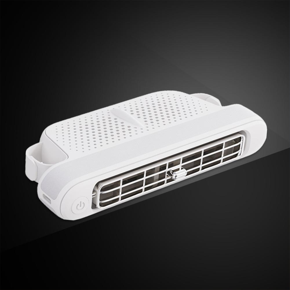 USB Car Cooling Fan for Backseat 3 Speeds Portable Car Seat Headrest Fan Ventilation Fan for Mini Cars RVs Sedans
