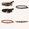 Snake Print Belt Combo Pack With Alloy Buckles For Elegant Daily Use
