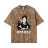 Camiseta Gráfica Vintage Lavada Ecco2K Pxe Album Drain Gang Bladee Yung Lean para Hombre y Mujer, Camisetas Oversize de2269