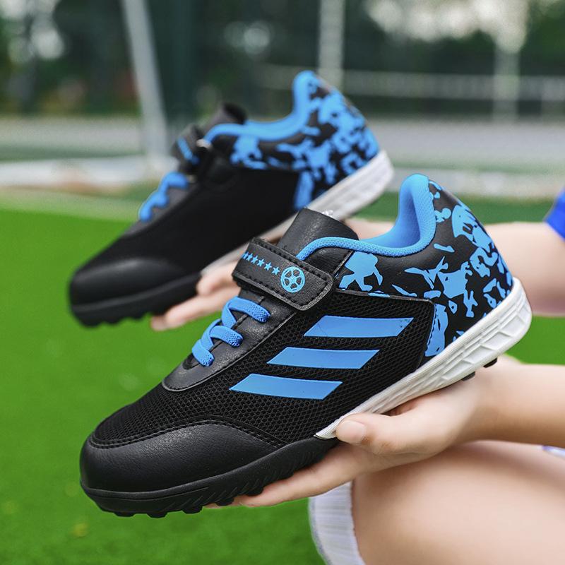Foreign Trade Football Shoes Children's Men's and Women's Broken Nails Primary and Secondary School Students Youth Football Shoes Women's Shoes St