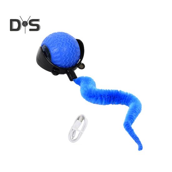 

Интерактивная игрушка для кошек, катящийся мяч, активируемый сенсорным движением, с 3 режимами, перезаряжаемый через USB, автоматически движущийся мяч, игрушка для кошек в помещении и на улице синий