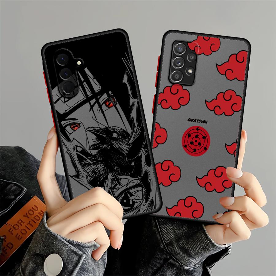Japan Anime Cloud Itachi Soft Cover Phone Case for Samsung Galaxy A21 A56 A22 A36 A52 A71 A32 A73 A23 A31 A25 A26 A72