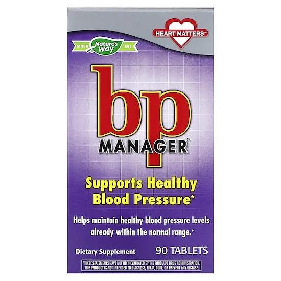 

Nature s Way- BP Manager, 90 Tablets