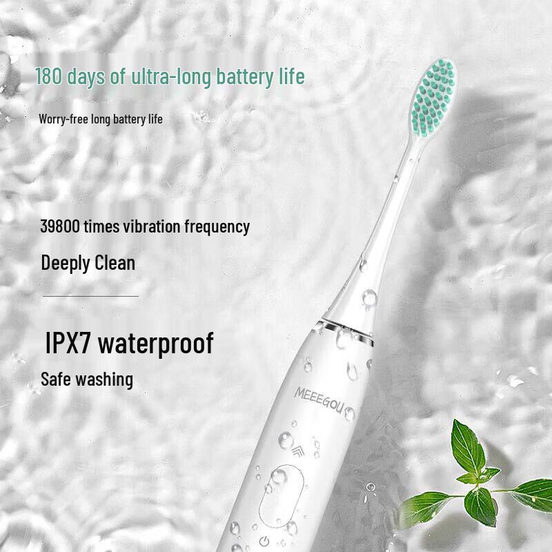 MEEEGOU MX801 Sonic Electric Toothbrush CN Plug (adapter Included)