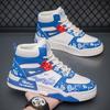 New Spring High top Men's Shoes Korean Casual Shoes Fashionable Trendy Sports Shoes Versatile Men's Shoes