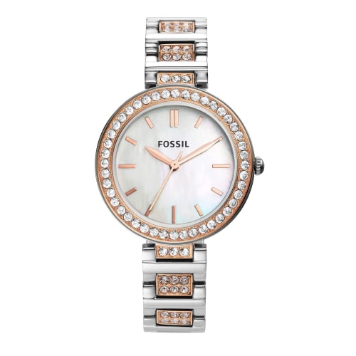 KARLI Three-Hand Two-Tone Stainless Steel Watch