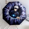 1 PC Automatic Folding Umbrella - Cartoon Pattern, Portable & Foldable Design with 8 Ribs, Christmas Birthday Gifts