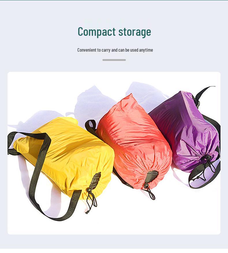 Inflatable Outdoor Lazy Sofa Bed for Camping and Beach