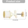 Family Baking Dessert Press with 2 Pattern Plates, 50g Plastic Mooncakes Pastry Tool and Spring Return Control for Decorative Treat Work, Home