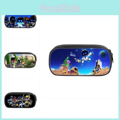 Estuche para lápices Astro Bot con forma de robot espacial para niños, fabricado en nailon y con gran capacidad de almacenamiento.