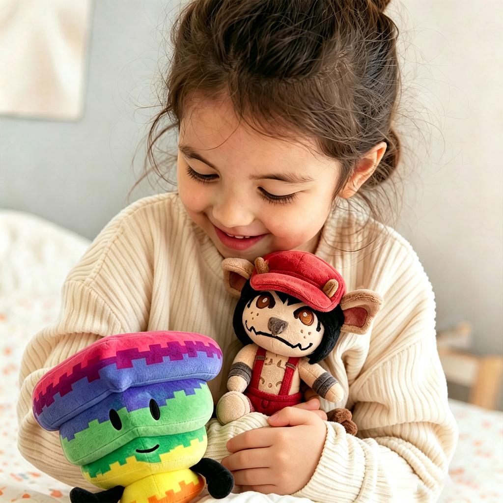 Novelty Plush Toy Stuffed Animal Doll Gift for Kids and Adults