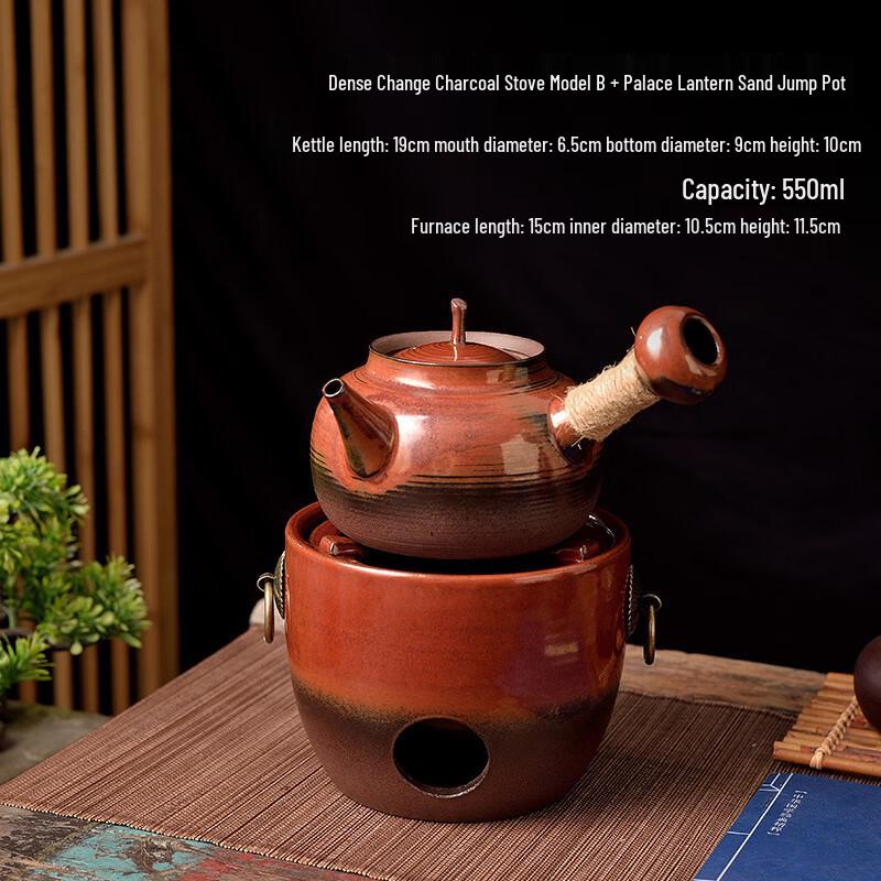 

Чайный набор Shangqi: глиняный чайник и угольная печь