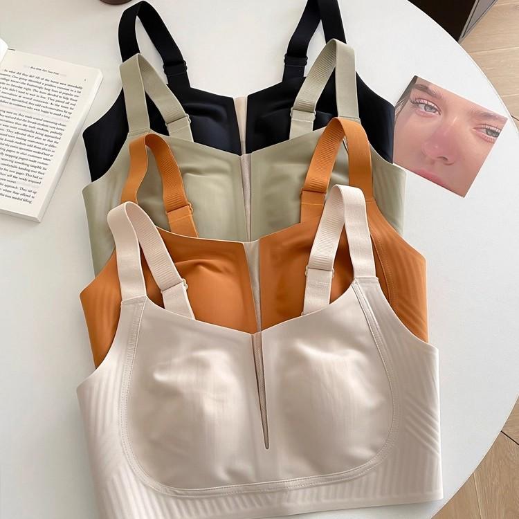 Large size underwear, women's big breasts are small, gather and close the secondary breasts, anti-sagging full cup adjustment bra, summer