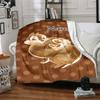 Coperta personalizzata con nome 'n' Dale Adventure per Divano e Letto, Coperta Peluche Accogliente e Morbida Super Morbida e Calda per Autunno e Inverno. 0908425