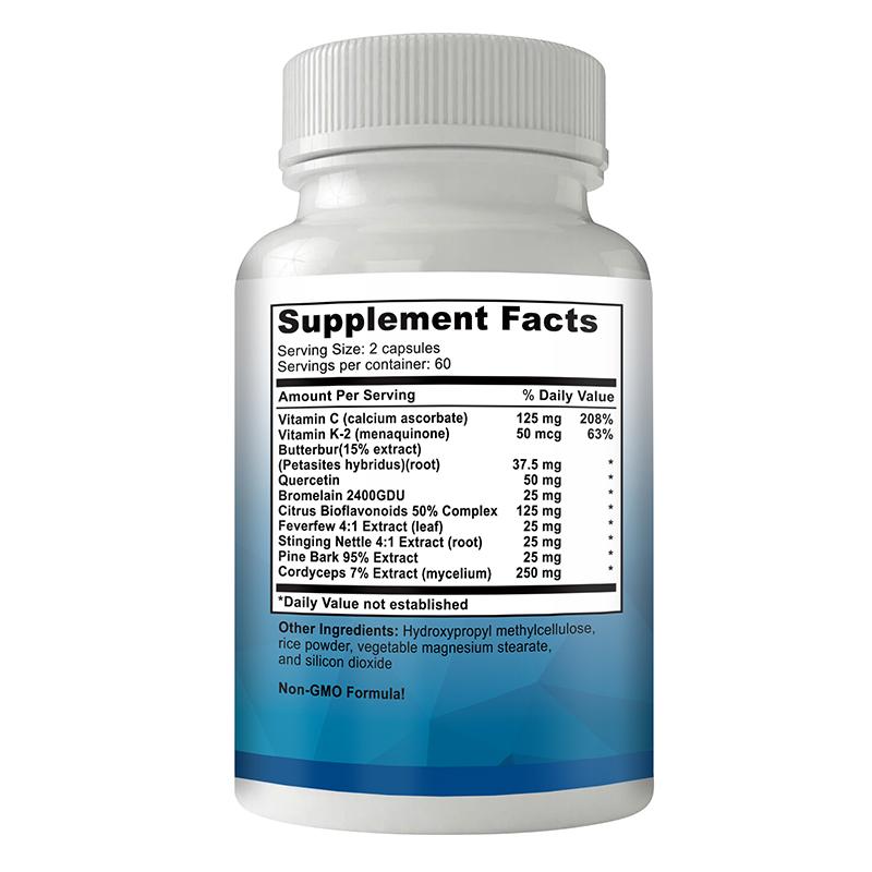 Pslalae - Quercetin Blend Capsules - Respiratory and Lung Health