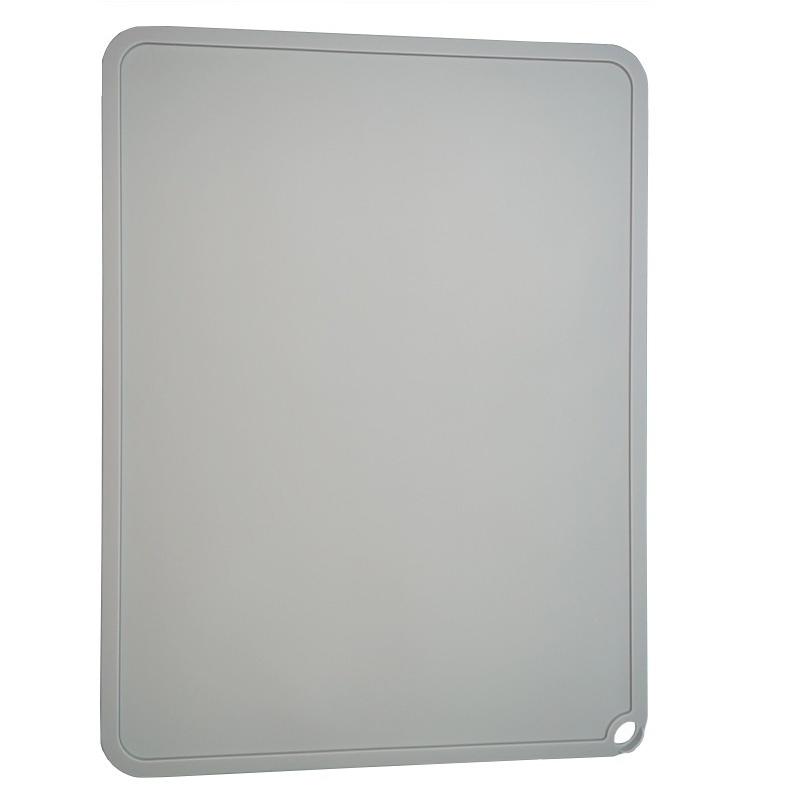 Silicone Pet Pad Waterproof Stain Resistant Food Eating Table Mat for Baby Kids Children Grey