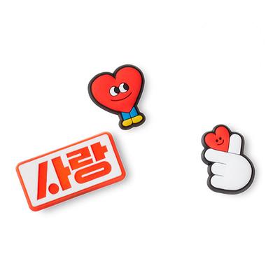 G Bits Rot und Herz 3er-Pack