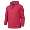 Men Jacket Hooded Windbreaker Jacket Windproof and Waterproof Outdoor Windbreaker Jacket Men