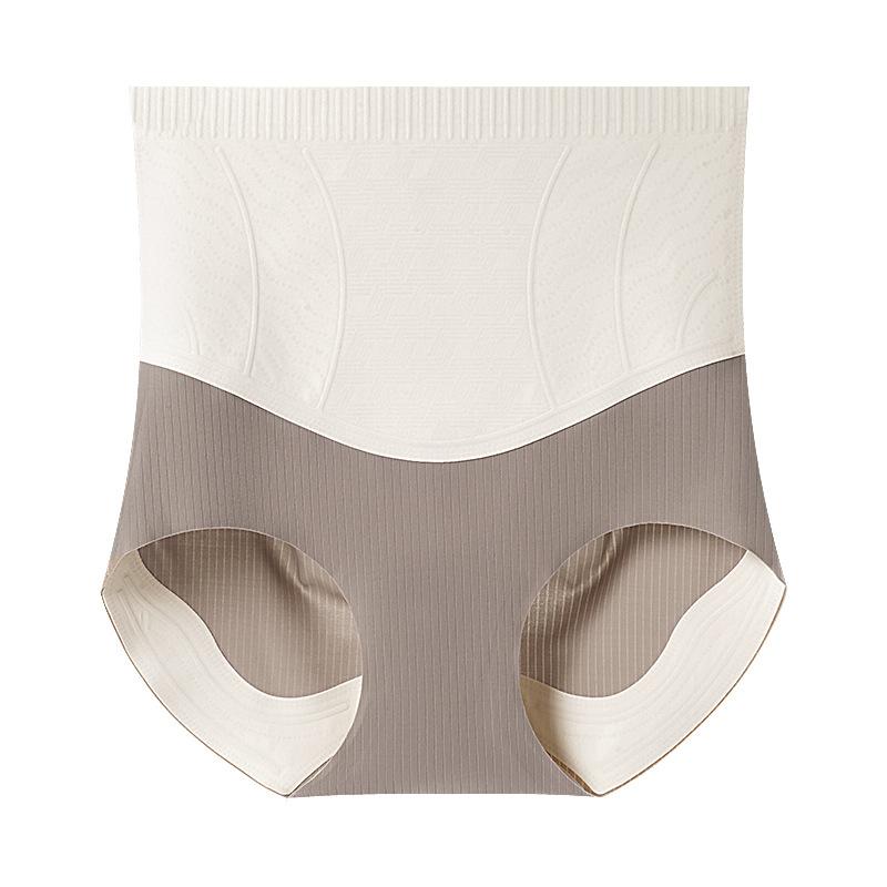 

Женские летние бесшовные трусы-слипы большого размера с высокой посадкой, контролем живота и эффектом лифтинга ягодиц для коррекции фигуры XL