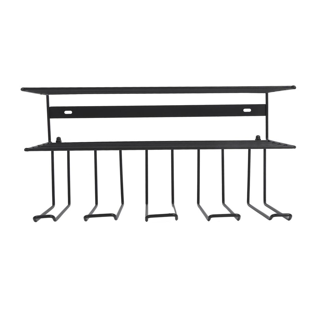 Power Tool Organizer Wall Mounted Iron Power Drill Tool Holder Easy Installation Power Tool Storage Rack for Garages