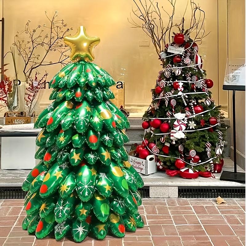 51 Inch Indoor/outdoor Christmas Tree Balloons - Extra Large, Suitable for Parties, Homes, Offices, Christmas Decoration,