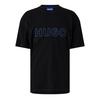 Hugo Mens Embroidered Logo Stitched T-Shirt