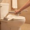 Toilet Safety Grab Bar No-Tools-Needed Bathroom Aid Sturdy for Seniors, Disabled