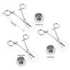 Stainless Steel Ball Holdings Pliers Tool for Body Piercing Practical Jewelry Pliers Unscrew Tight Ball for Designers