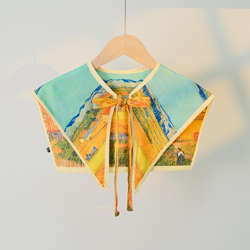 French Vintage Lace-Up Shawl: Women's Spring/Autumn Decorative Caplet, Thin Layered Neck & Shoulder Cover