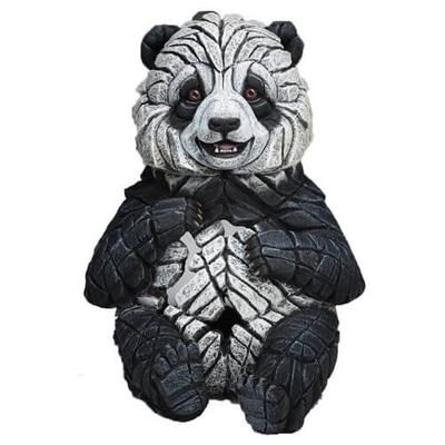 Rzeźba krawędziowa wytłoczona figura (Panda mała)