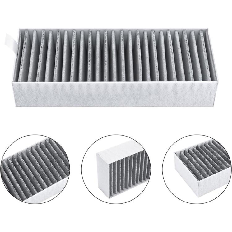 4PCS Filtro de Malha para Coifa de Exaustão Substituição Ventilação Filtro para Exaustor de Cozinha Filtros para Coifa Ventilação Textura Plástica Filtro de Gordura