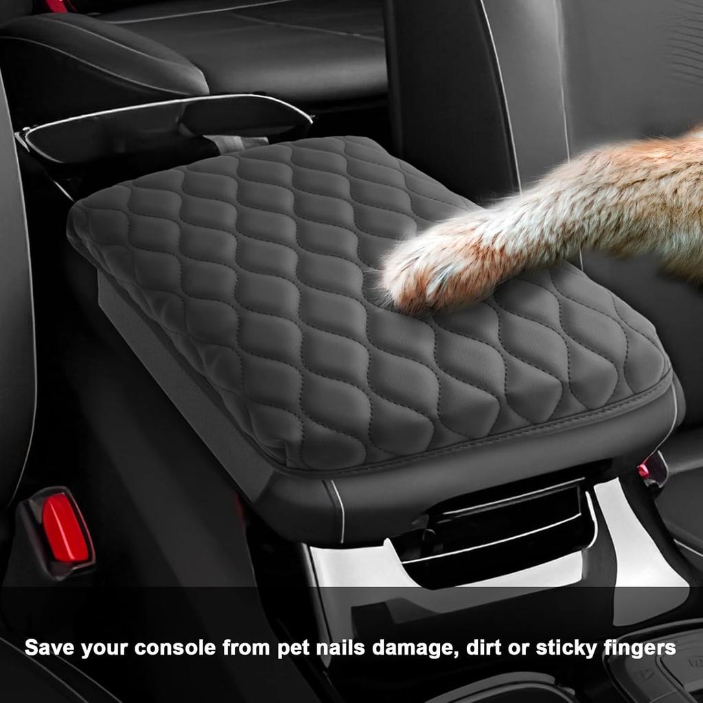 SXCY Fit for 2024 2025 Kia Telluride Armrest Cover 2020-2023 2024 2025 Telluride Console Cover for 2023 2024 Kia Telluride Accessories Center Console
