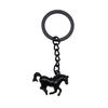 28mm Key Ring Horse Unicorn Minimalist Jewelry Components QY027