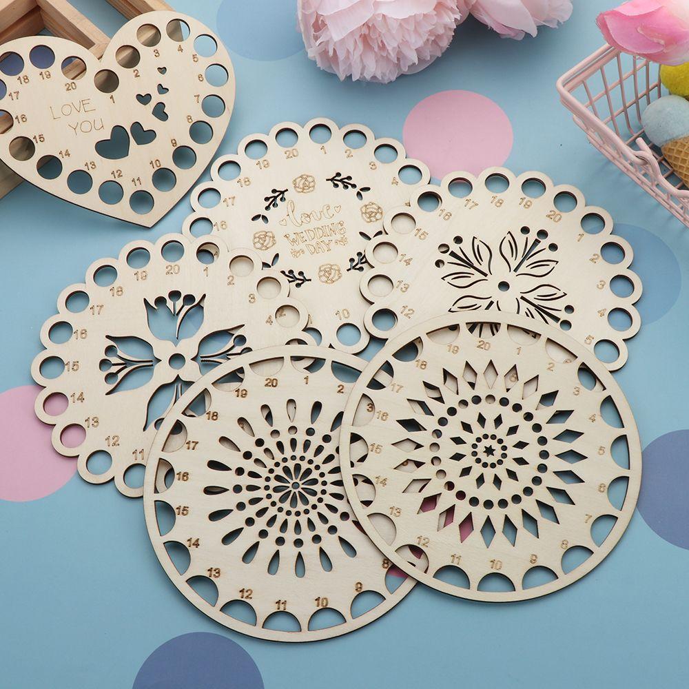 Household Wood Sewing Accessories Cross Stitch Embroidery Floss Organizer Thread Holder Storage Tools