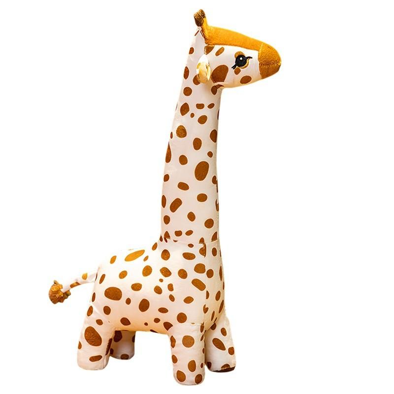 Cartoon Giraffe Plush Toy Animal Stuffed Doll Room Bed Decoration Kids Gift