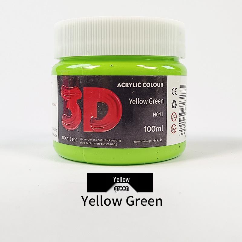 100ml Acrylic Paint for Children's Doodles and Plaster Dolls