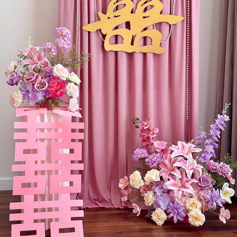 Mori-Style Artificial Floral Arrangement for Weddings & Dining Tables