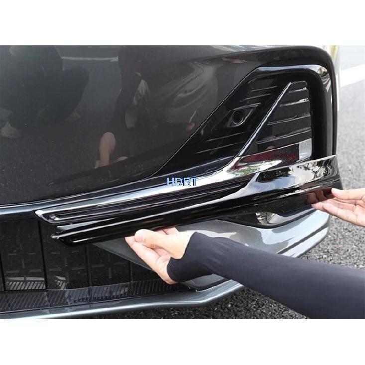 For Geely Galaxy A7 2025 + Car Style Front Bumper Fog Light Lamp Eyebrow Trim Protector Decoration Accessories Exterior Sticker