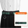Green Forest Waterproof Tool Belt - Plumber's Portable Multifunctional Waist Bag for Construction and Maintenance