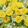 1 Bouquet 21 Head Artificial Fake Rose Wedding Party Home Decoration Flower
