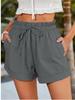 2026 Summer Women's Solid Color Loose Casual Fashion Shorts