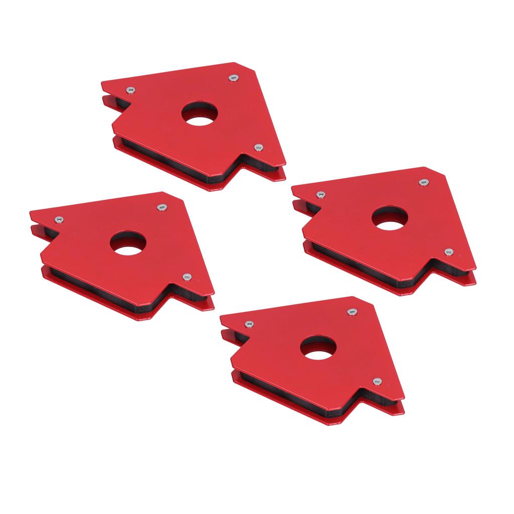 4 Stück 25lb Magnetischer Schweißpositionierer Edelstahl 45 Grad  90 Grad  135 Grad  180 Grad  Mehrwinkel
